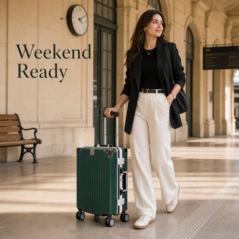 Aluminum Frame Carry On Luggage - Walizka podręczna zatwierdzona przez linie lotnicze,