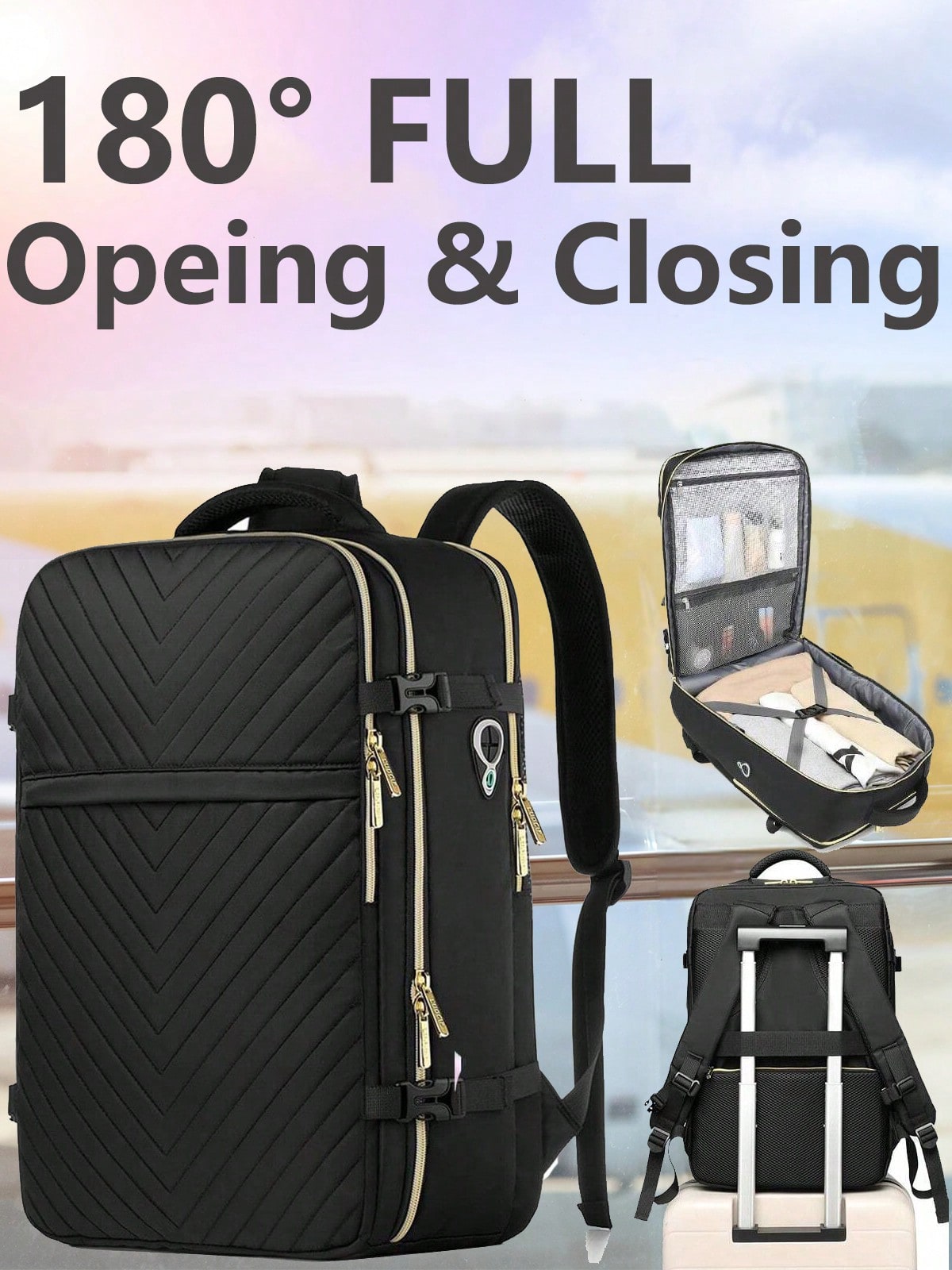 Luggage - Duży plecak podróżny do noszenia w