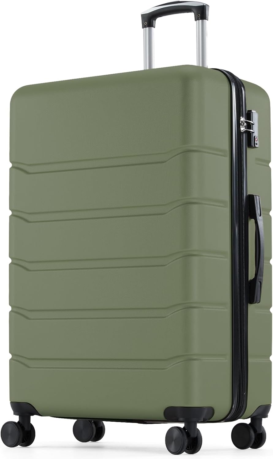 Expandable Hard Shell Luggage Set - Walizka podręczna 28 cali, twarda walizka