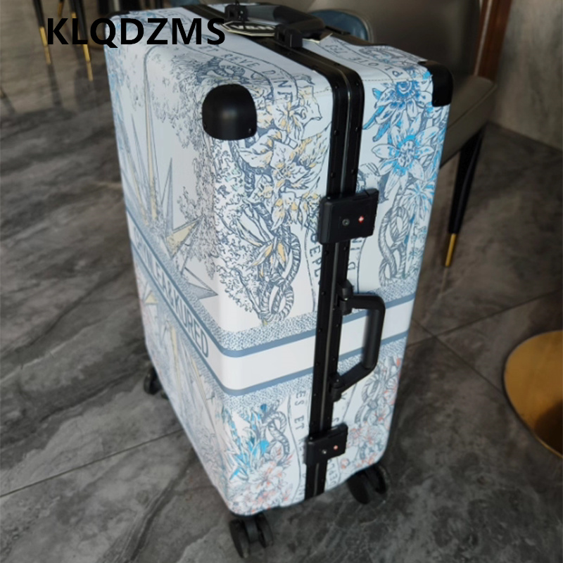 Spinner Wheel Rolling Suitcase 20 Inch - KLQDZMS 20-calowa walizka kabinowa z tworzywa