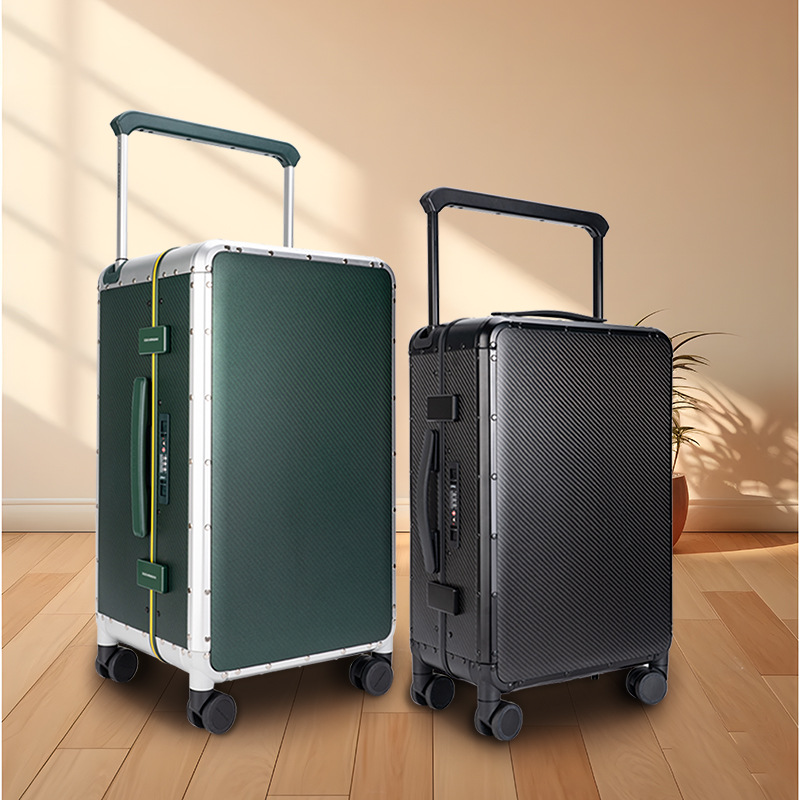 Spinner Wheel Rolling Suitcase 20 Inch - Walizka podróżna z włókna węglowego 20/24