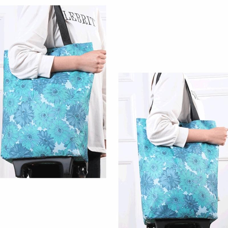 Lekki składany wózek na kółkac – Foldable Rolling Luggage Bag recenzja i cena