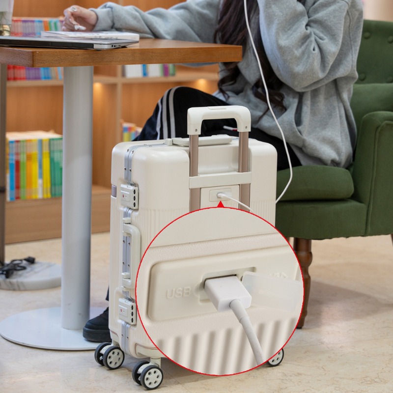 Walizka podróżna na kółkach 20 – Aluminum Frame Carry On Luggage recenzja i cena