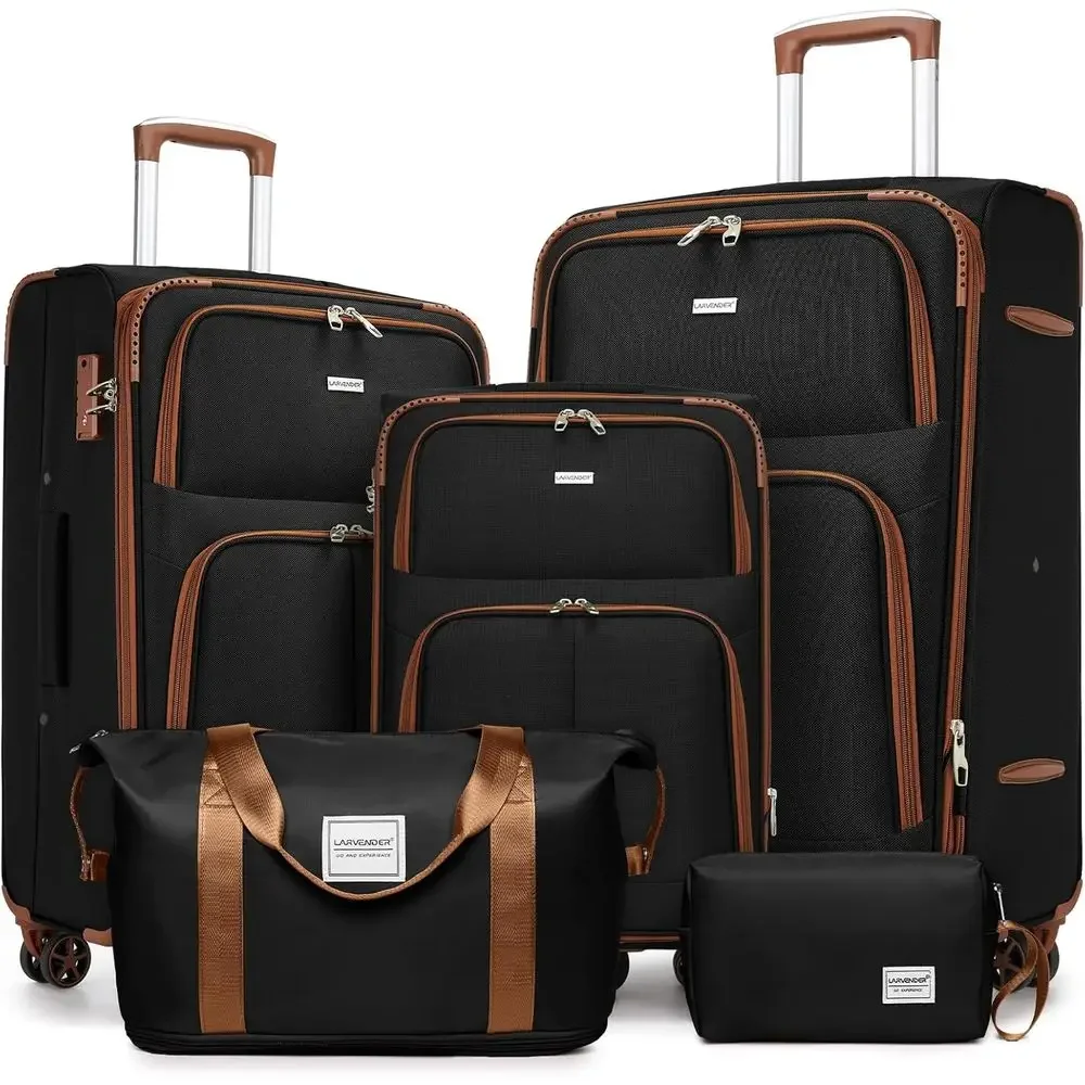 5-częściowy zestaw walizek roz – Expandable Hard Shell Luggage Set recenzja i cena