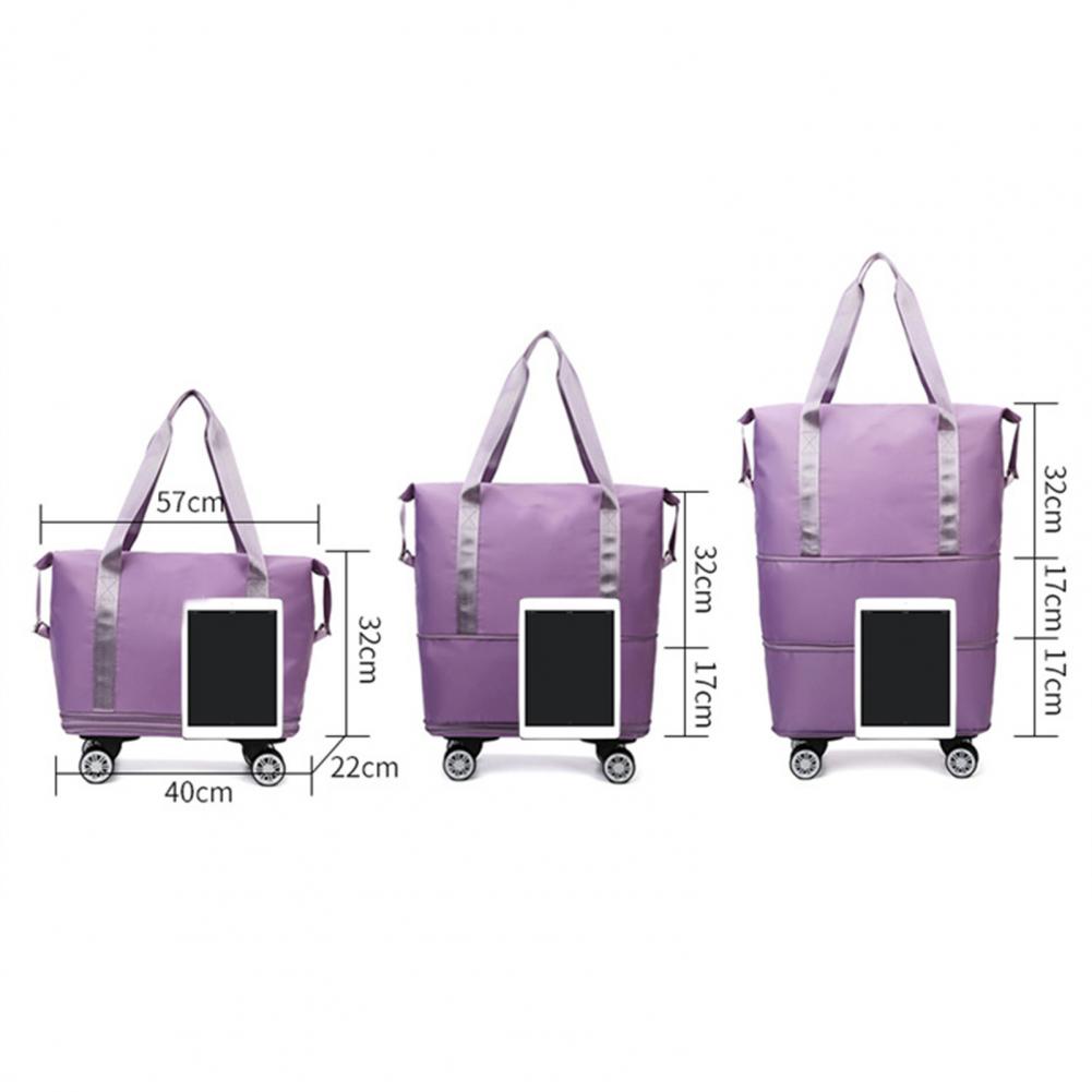 Rozkładana torba podróżna na k – Foldable Rolling Luggage Bag recenzja i cena