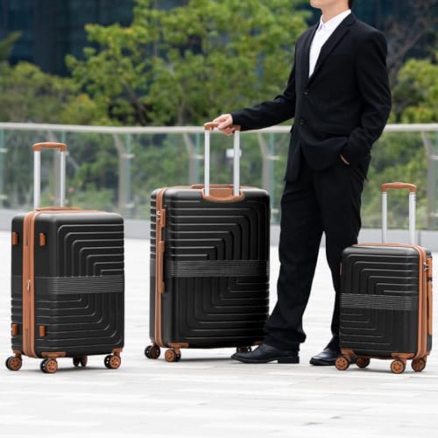 3-częściowy zestaw walizek roz – Expandable Hard Shell Luggage Set recenzja i cena