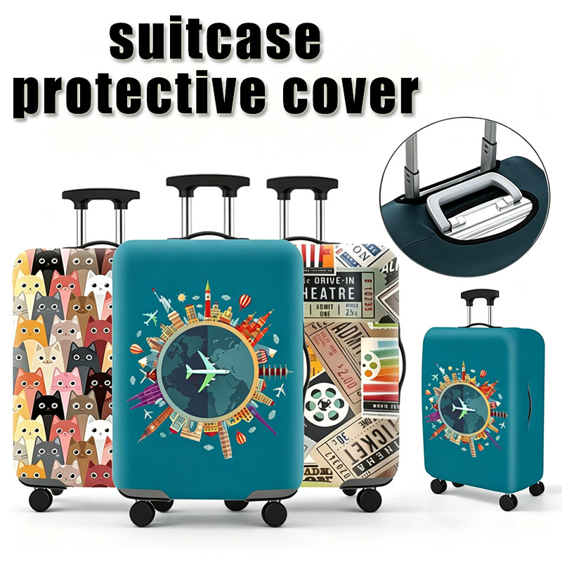Nowe Pokrowce Ochronne na Wali – Waterproof Suitcase Cover Protector recenzja i cena