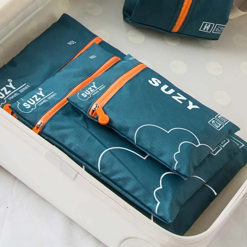 7/6 sztuk zestaw organizator p – Foldable Rolling Luggage Bag recenzja i cena