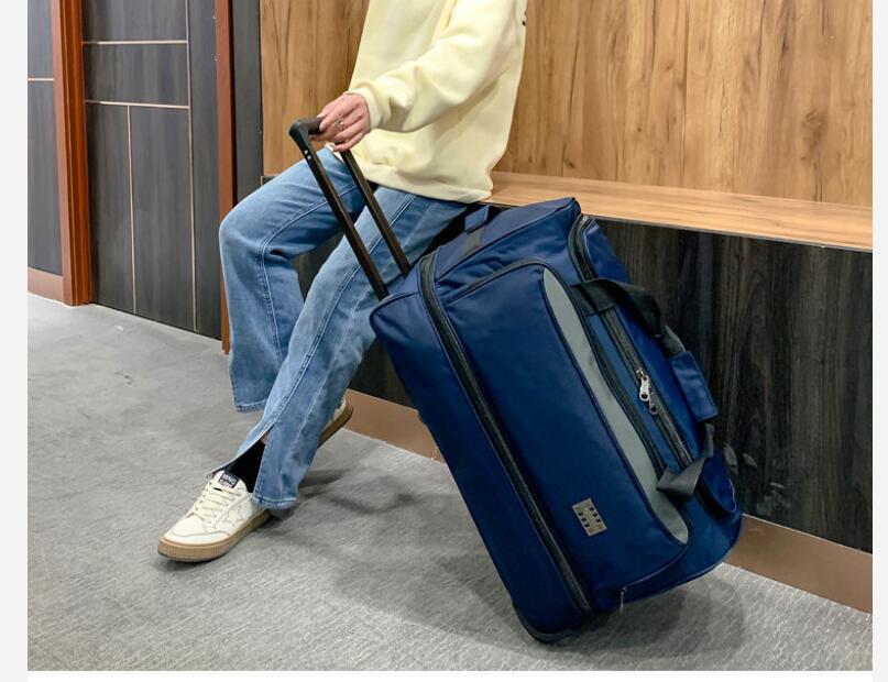 22-calowa męska torba podróżna – Foldable Rolling Luggage Bag recenzja i cena