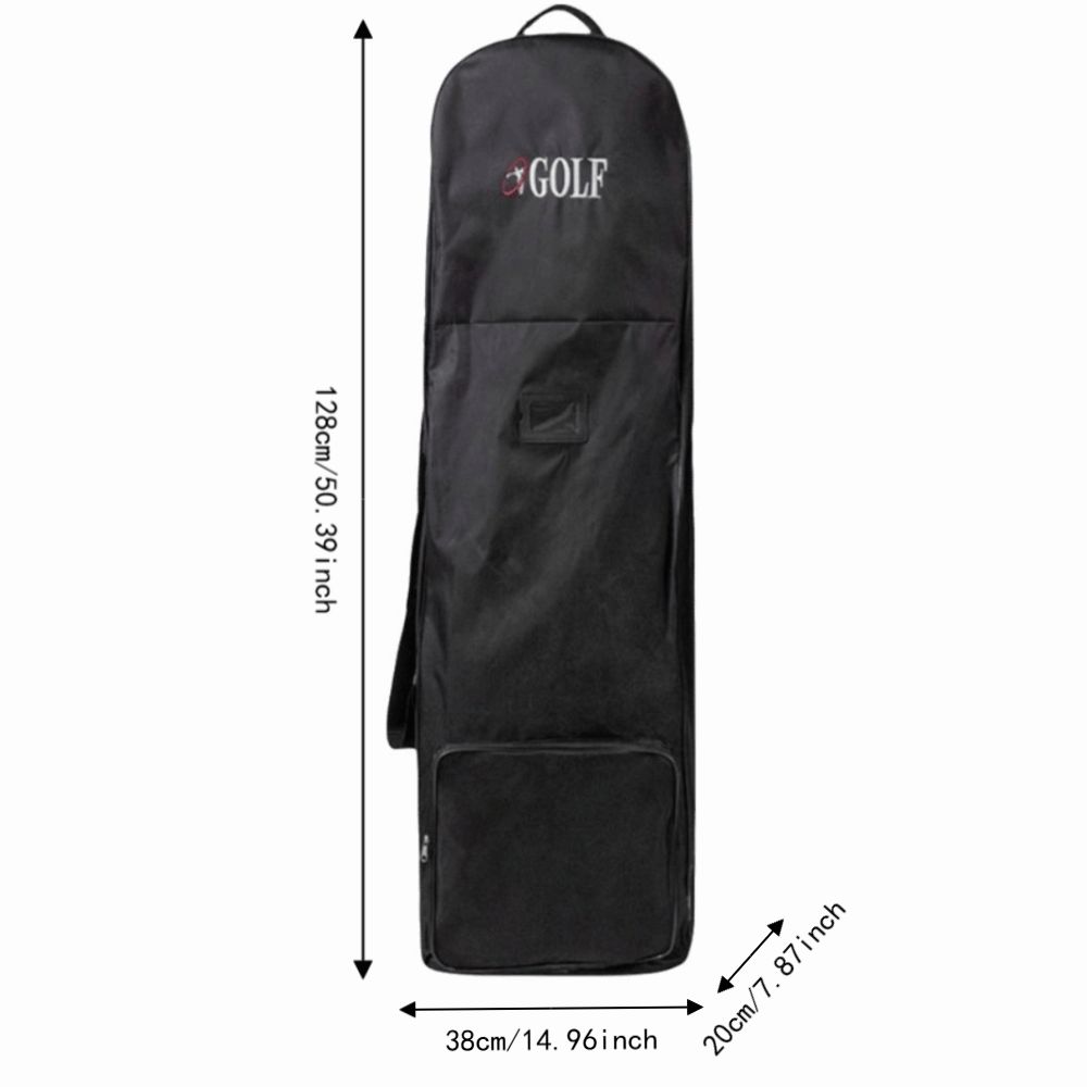 Czarna torba golfowa do podróż – Foldable Rolling Luggage Bag recenzja i cena