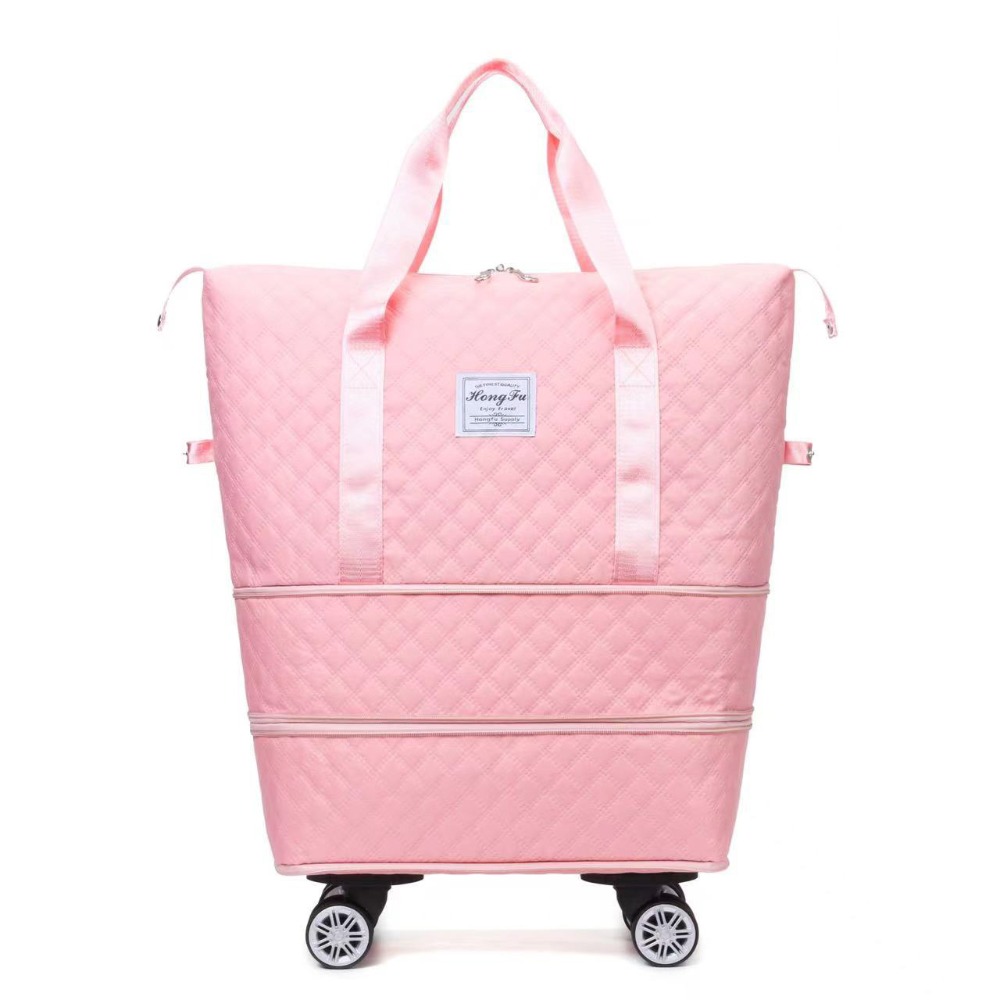 Nowa torba podróżna z tkaniny  – Foldable Rolling Luggage Bag recenzja i cena