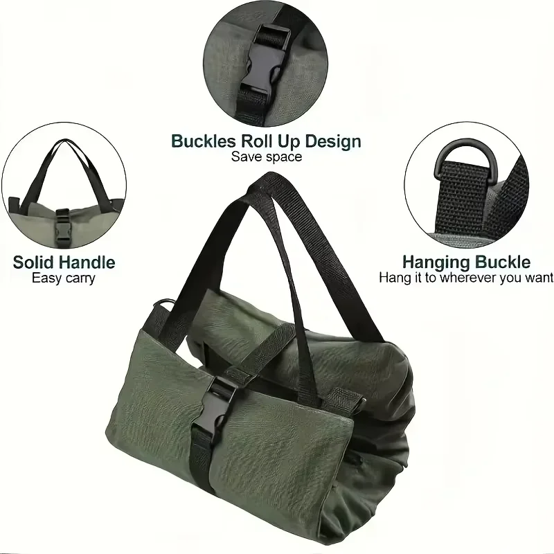 1 szt. Wielofunkcyjna płócienn – Foldable Rolling Luggage Bag recenzja i cena