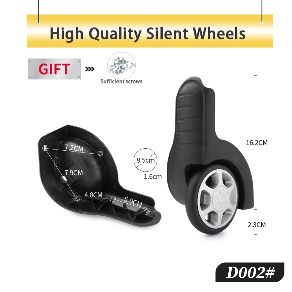 Akcesoria do walizek: wysokiej – Silent Replacement Luggage Wheels recenzja i cena