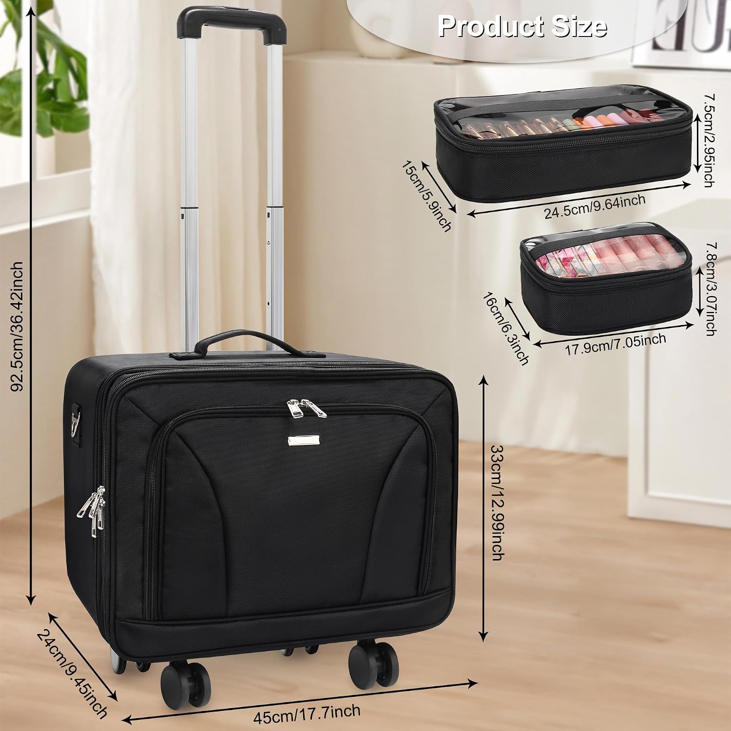 Bardzo Duży Kosmetyczny Kufer  – Travel Bags recenzja i cena