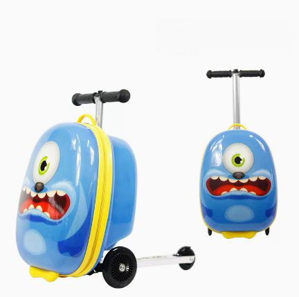 Walizka na kółkach dla dzieci, – Kids Ride On Suitcase Scooter recenzja i cena