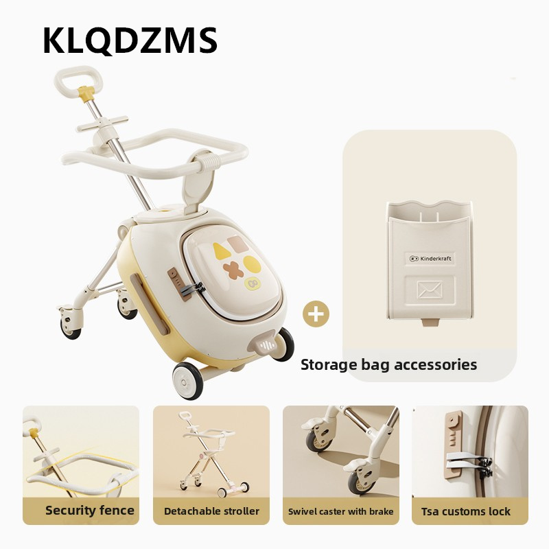 Walizka dziecięca KLQDZMS ABS+ – Spinner Wheel Rolling Suitcase 20 Inch recenzja i cena