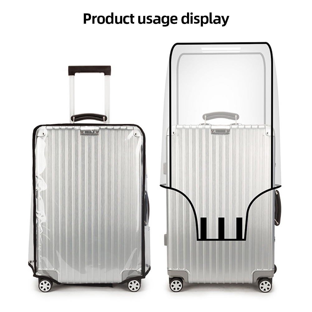 Przezroczysta osłona na walizk – Waterproof Suitcase Cover Protector recenzja i cena