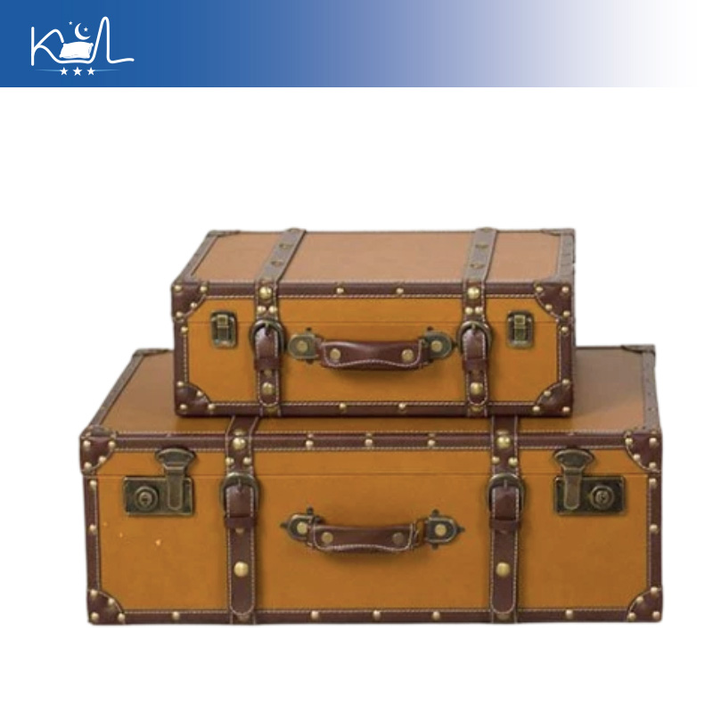 Dekoracyjna walizka w stylu vi – Retro Vintage Trunk Suitcase recenzja i cena