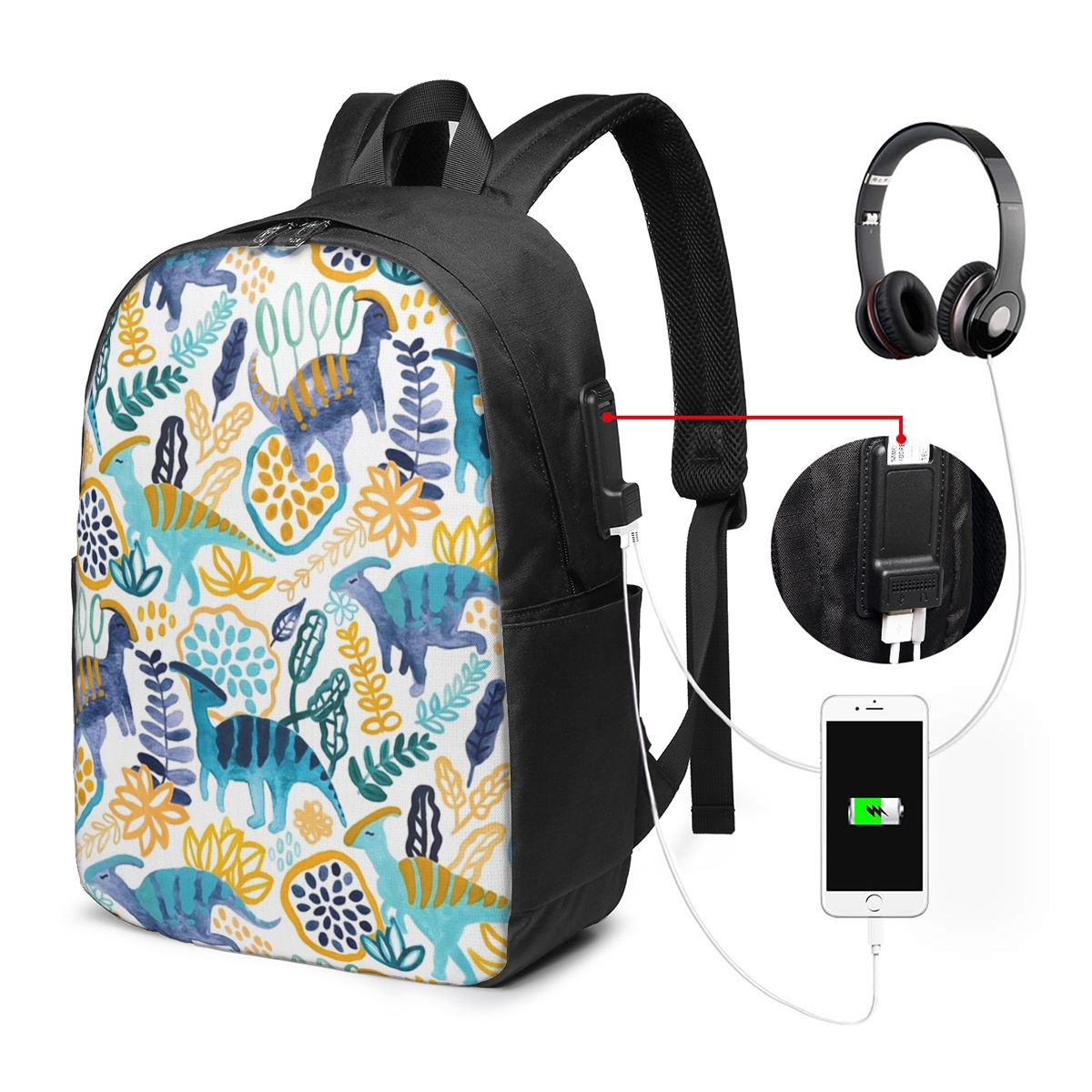 Plecak na laptopa z motywem Go – Travel Bags recenzja i cena
