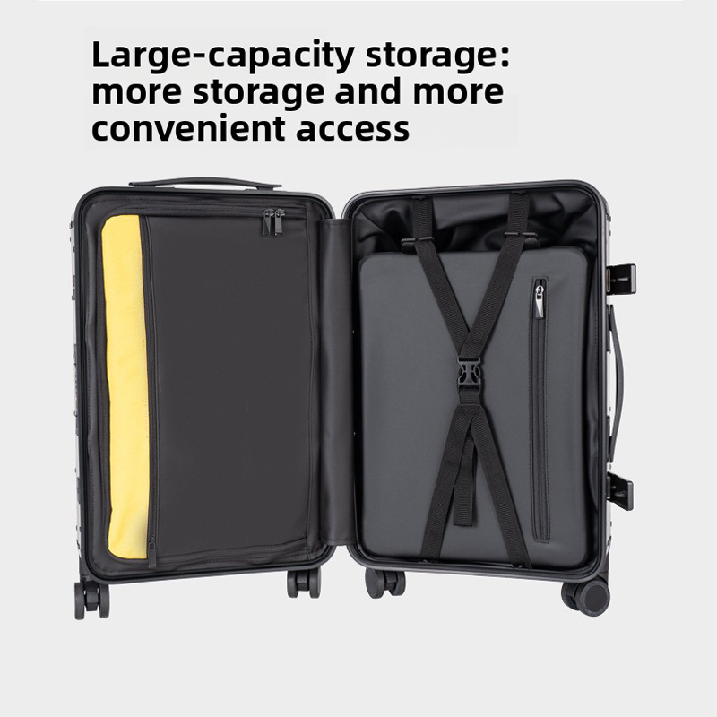 Walizka podróżna z włókna węgl – Spinner Wheel Rolling Suitcase 20 Inch recenzja i cena