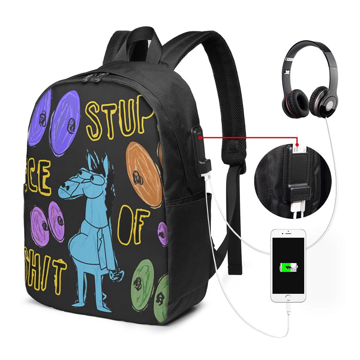 Plecak z motywem kreskówki Boj – Backpacks recenzja i cena