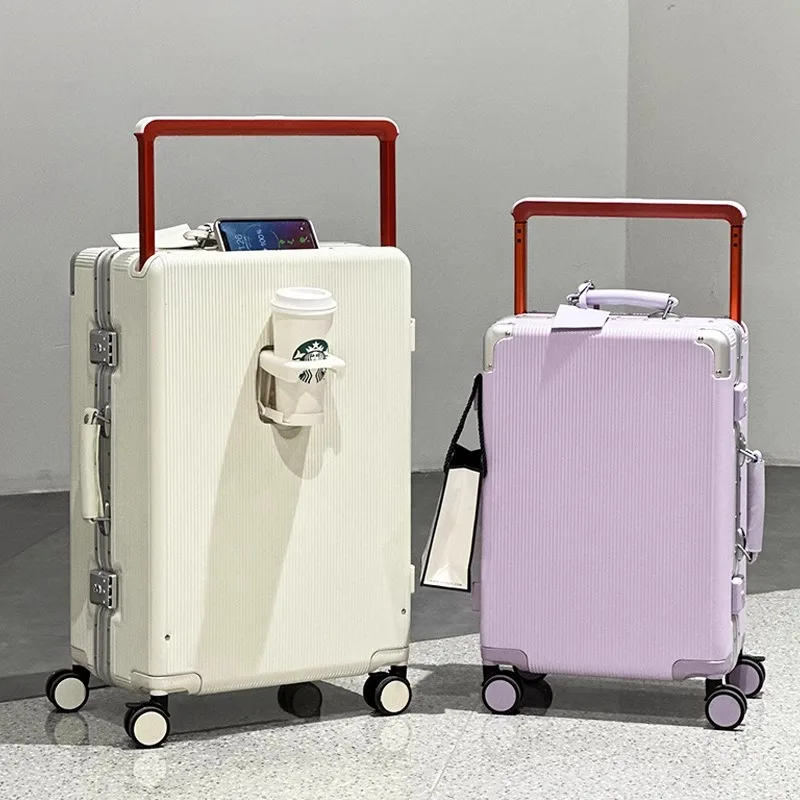 Walizka podróżna z szerokim uc – Aluminum Frame Carry On Luggage recenzja i cena